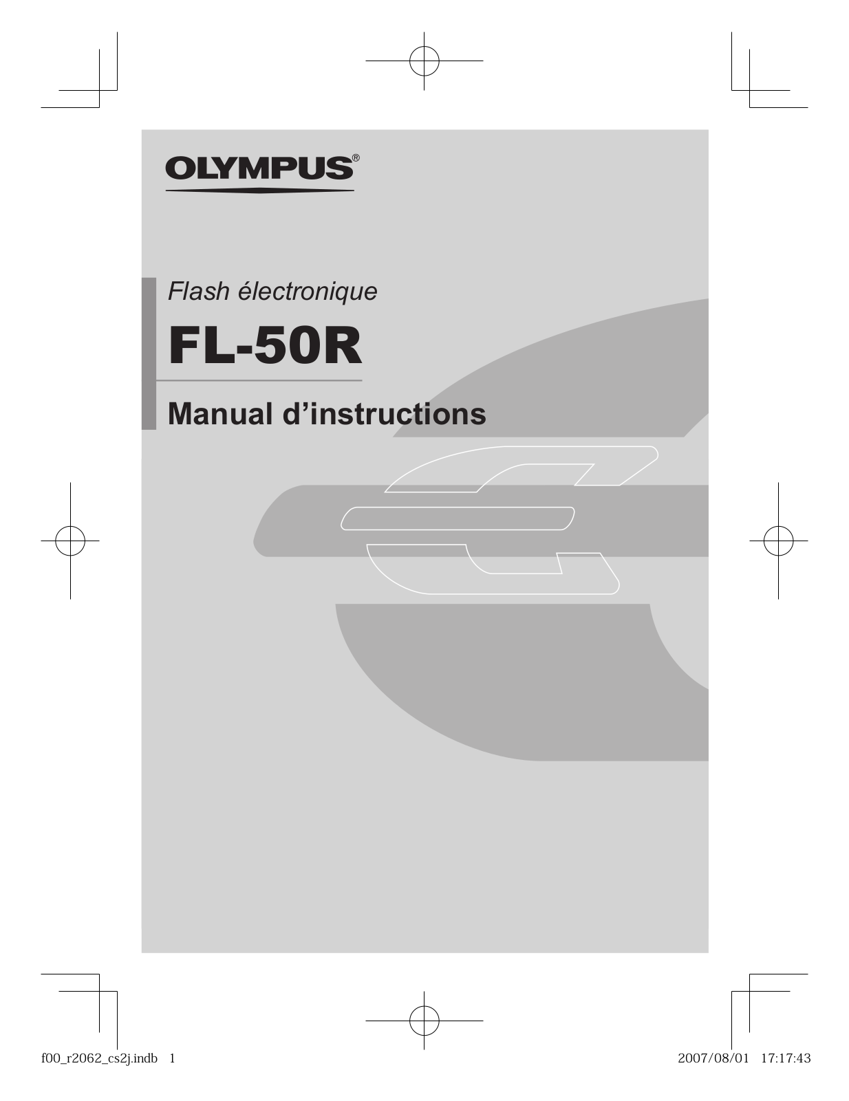 OLYMPUS FL-50R User Manual