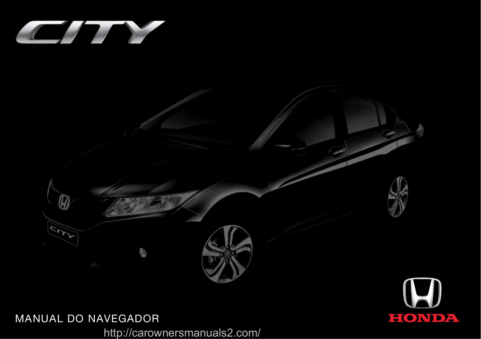 Honda City 2016 Multimidia Manual in Portuguese