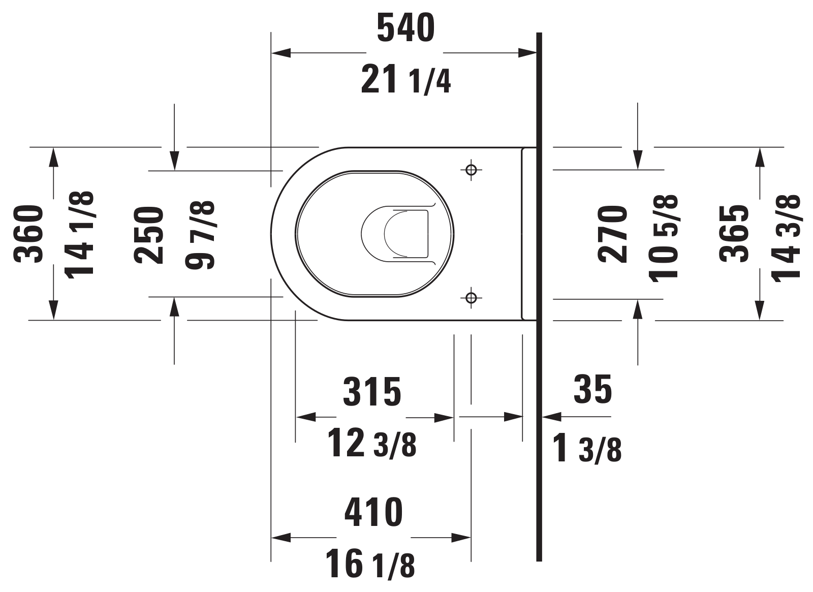 Duravit DRV1822 Dimensions - ManualMachine.com