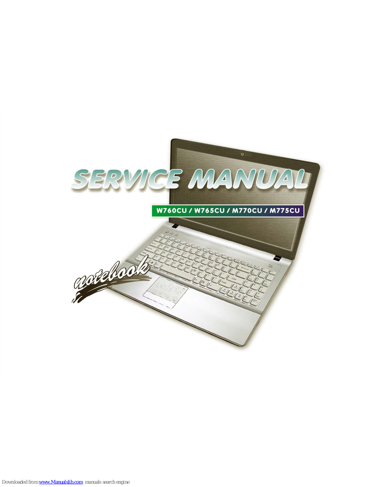 EUROCOM M770CU, M775CU, W760CU, W765CU Service Manual