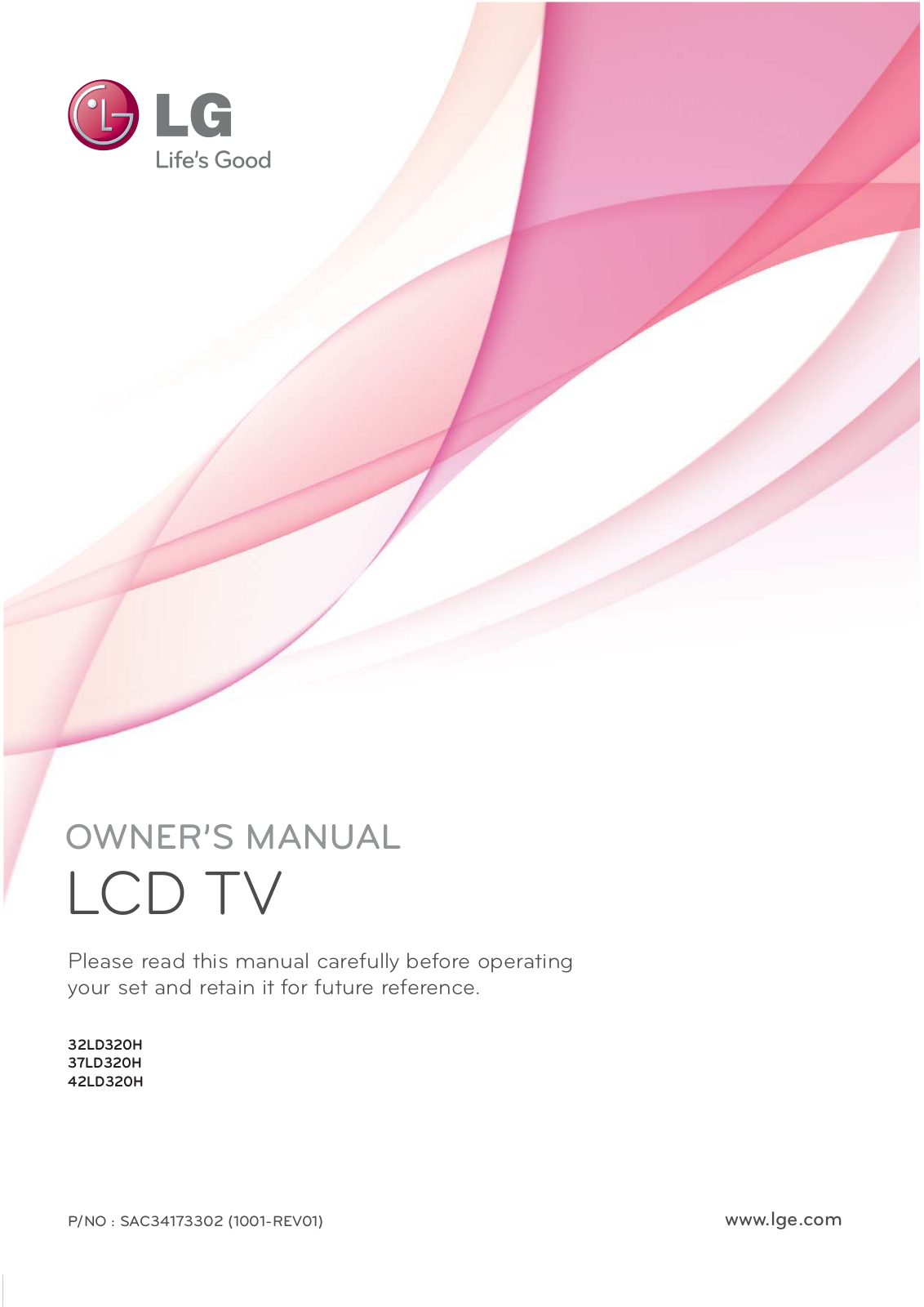 LG 32LD320HUA, 42LD320HUA User Manual