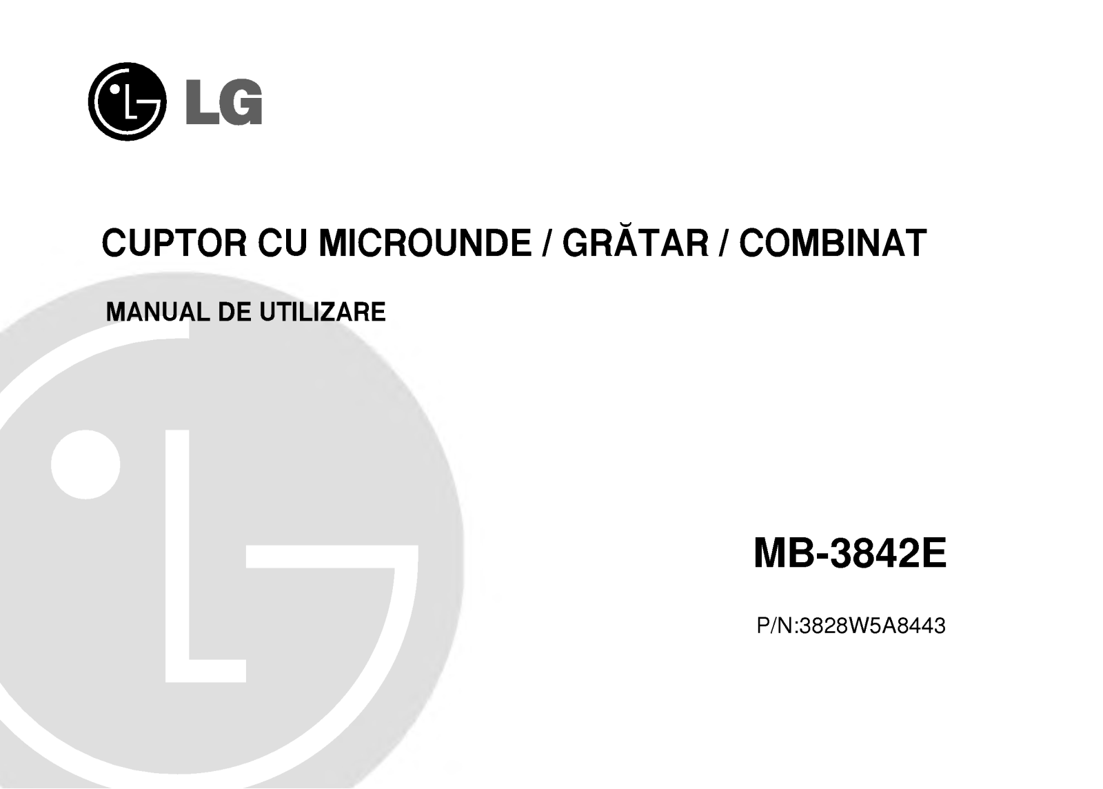 Lg MB-3842E User Manual