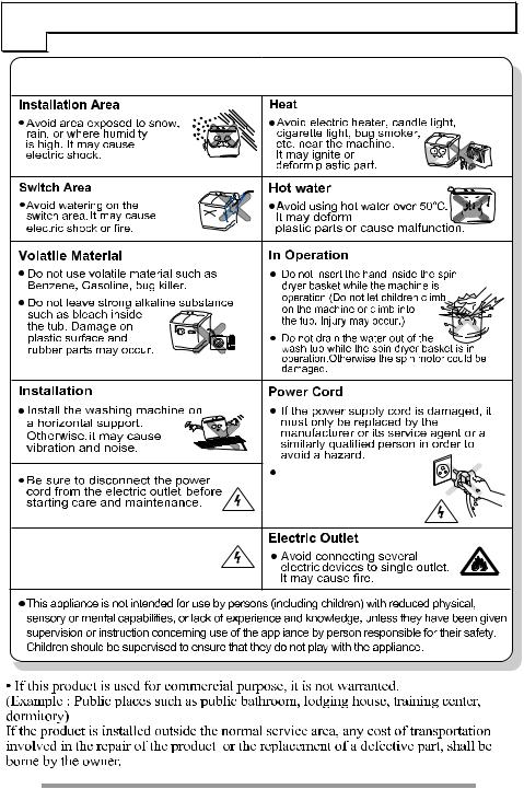 LG WP-995RP Owner’s Manual