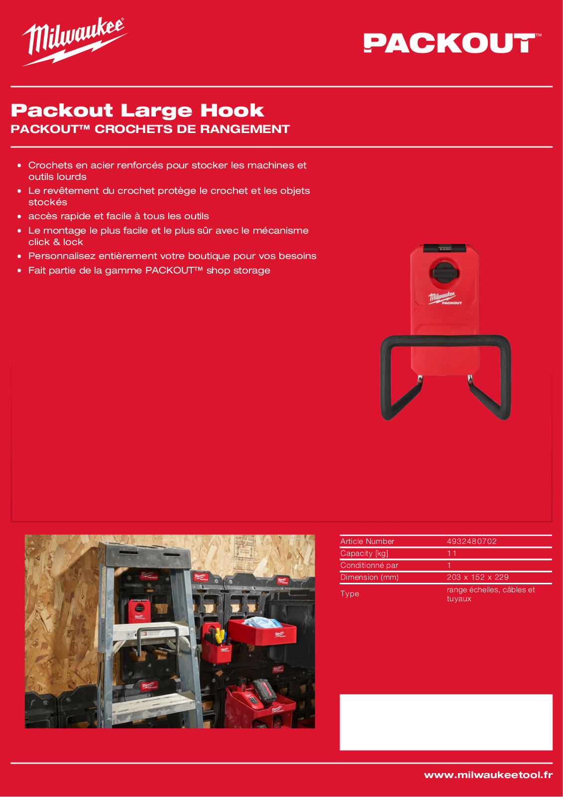 Milwaukee 4932480702 Specification - ManualMachine.com