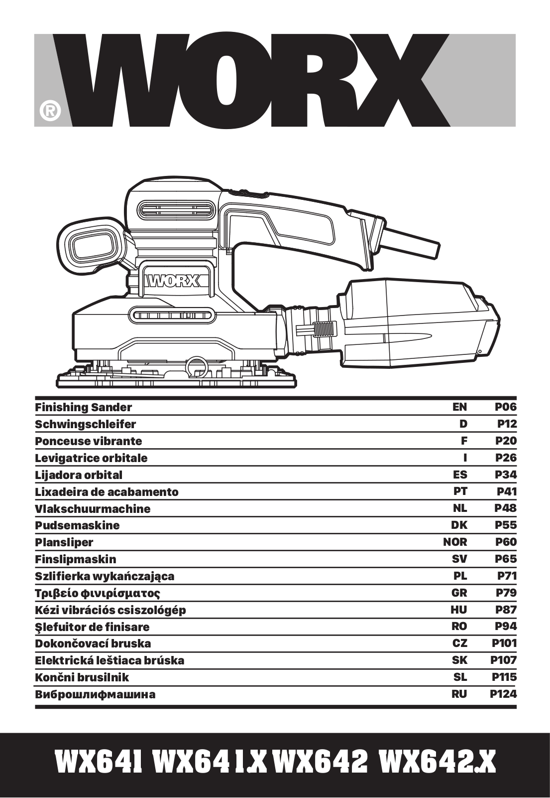 Worx WX641, WX641.X, WX642, WX642.X User guide - ManualMachine.com