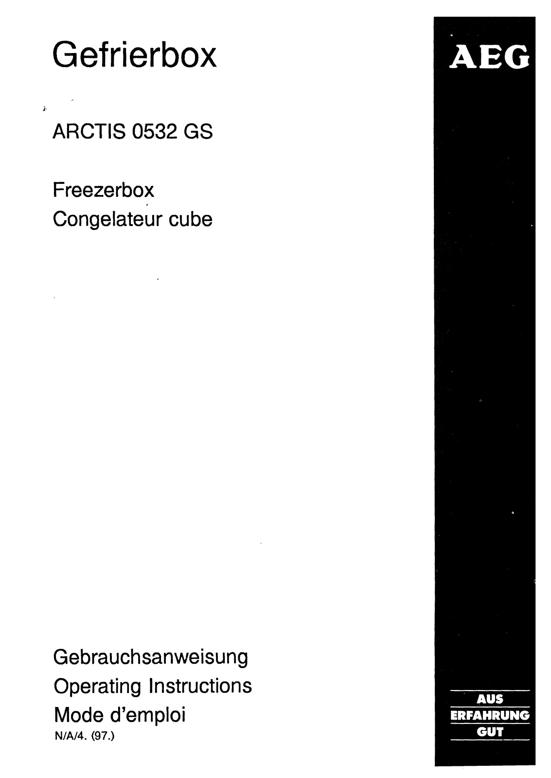 AEG ARC0532-1GS User Manual