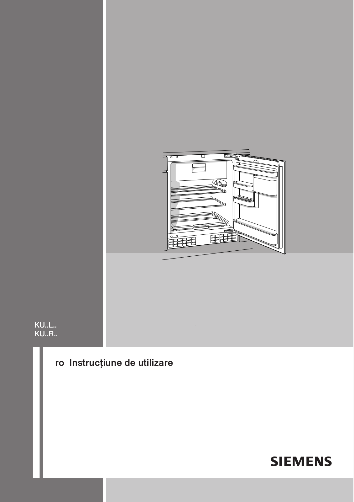 Siemens KU15RA50FF, KU15RA50 User Manual