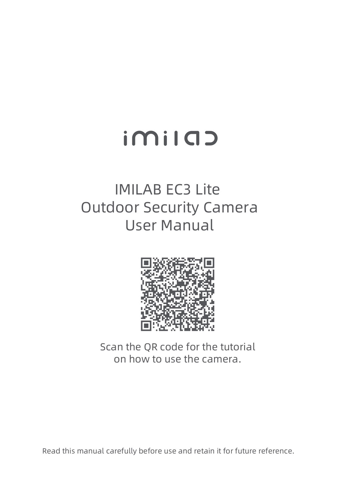 IMILAB EC3 Lite, CMSXJ40A User guide - ManualMachine.com