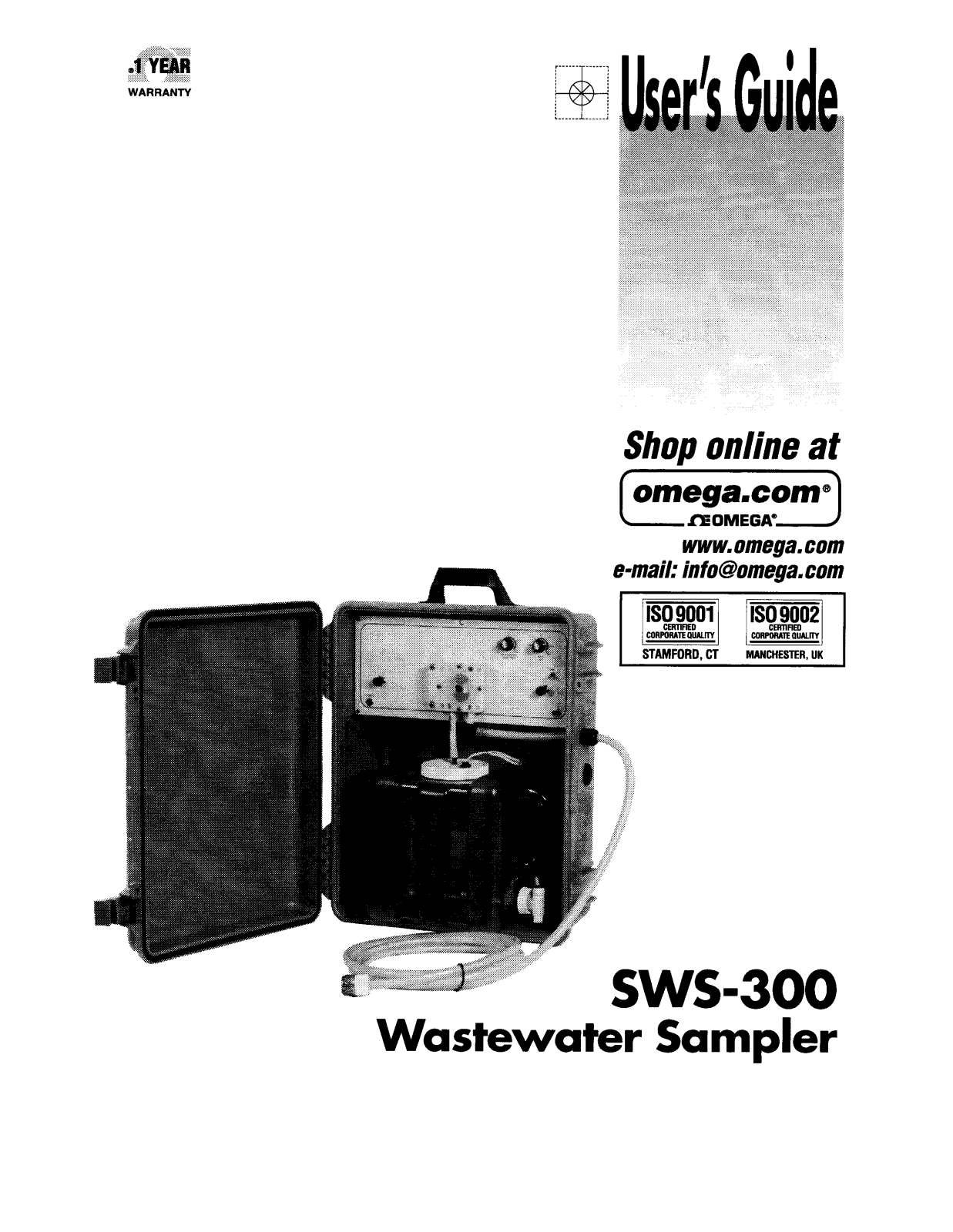 Omega Products SWS-300 Installation  Manual