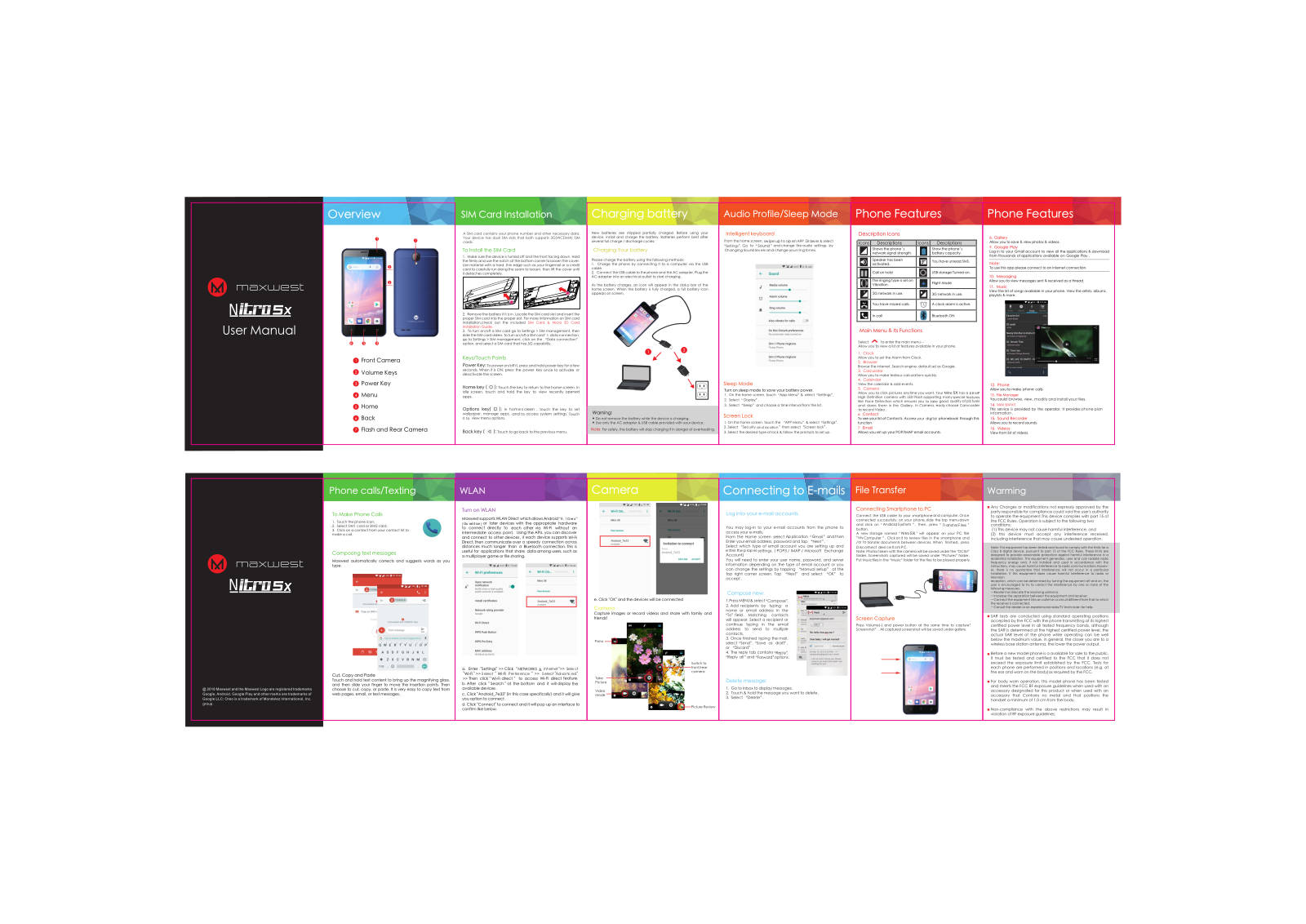 MAXWEST NITRO5X User Manual