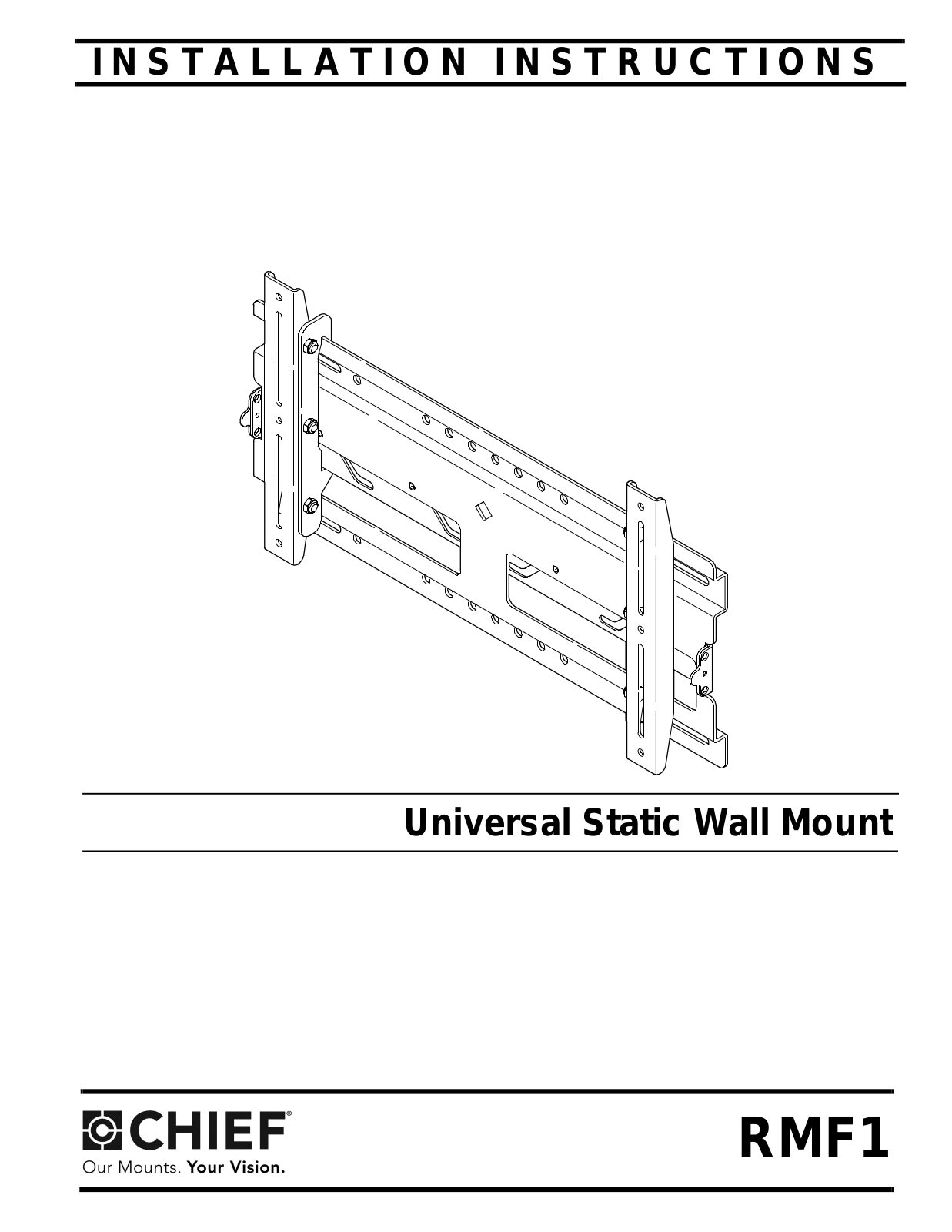 Chief RMF1 User Manual