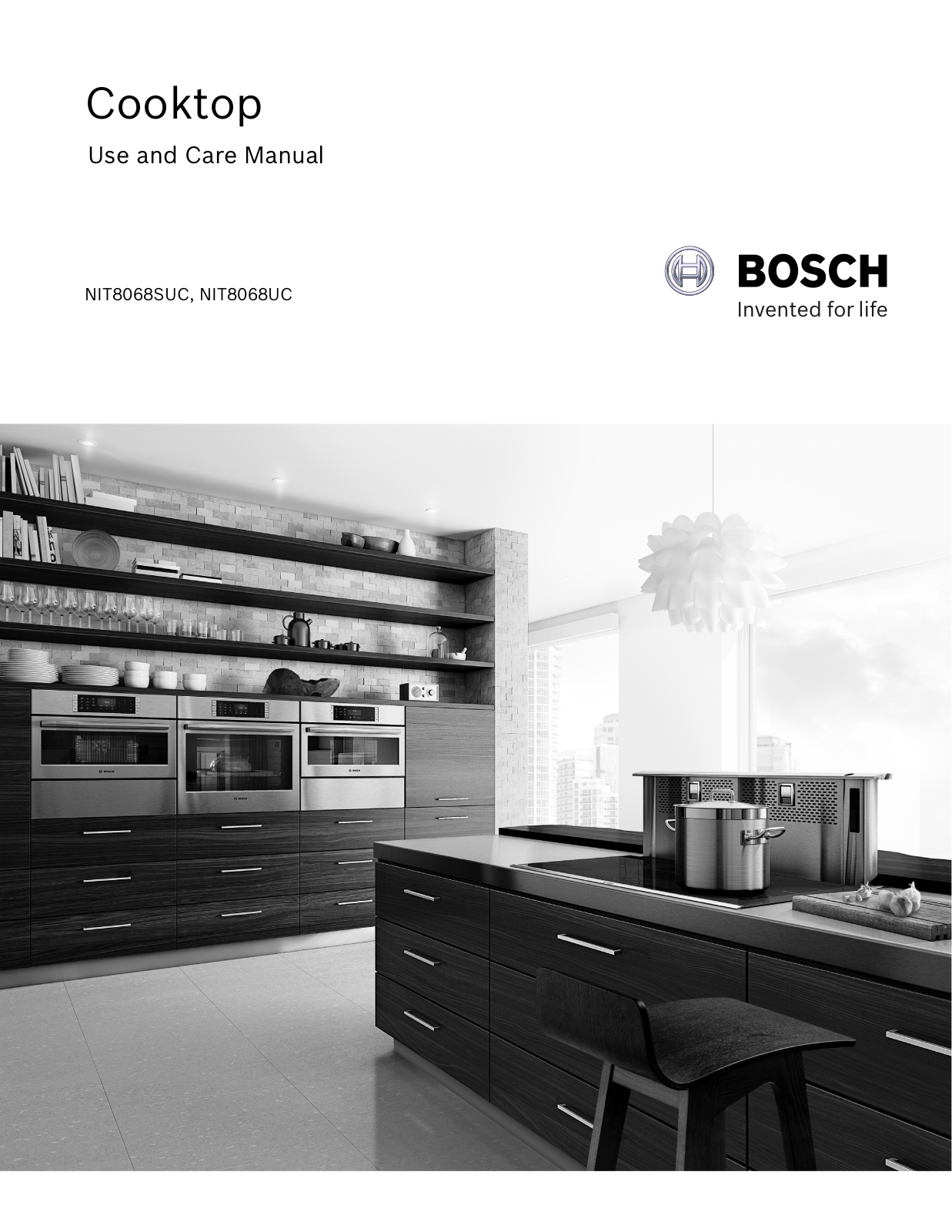 Bosch NIT8068SUC/01, NIT8068UC/01 Owner’s Manual