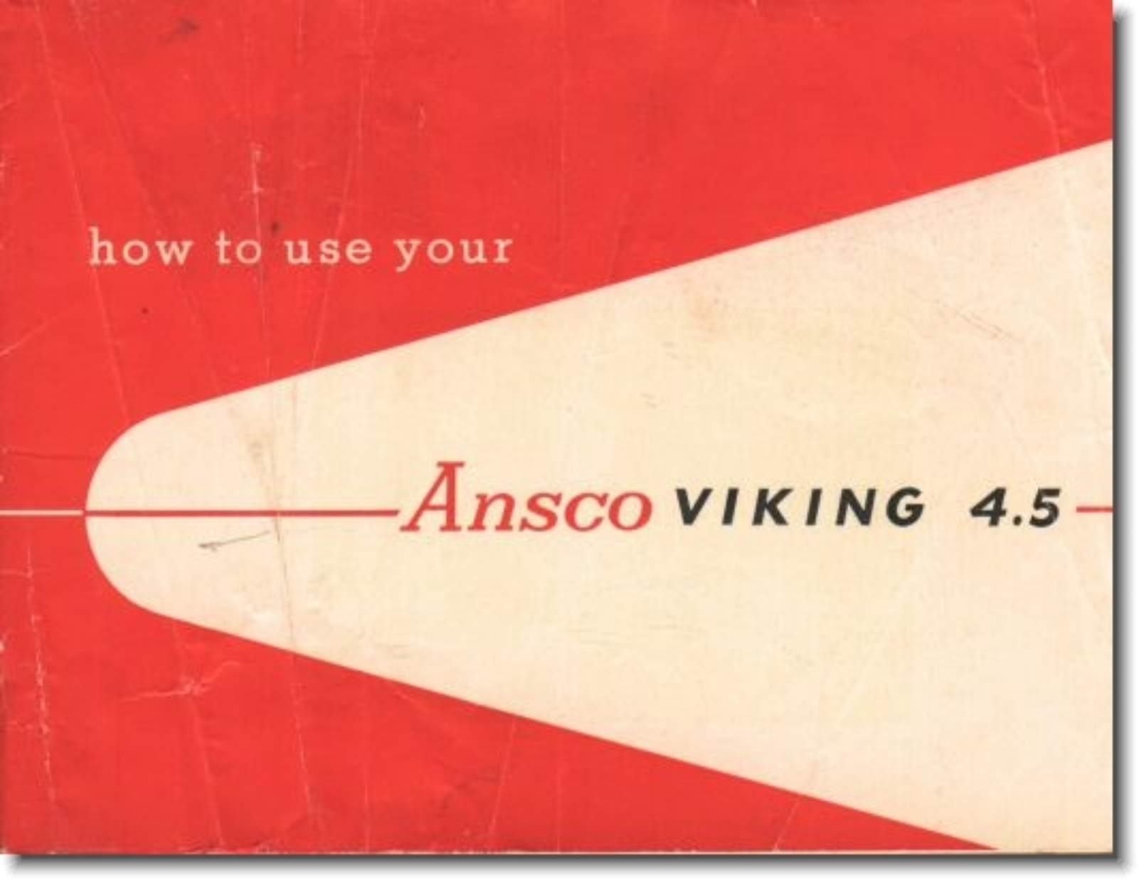 Ansco Viking 45 Operation Manual