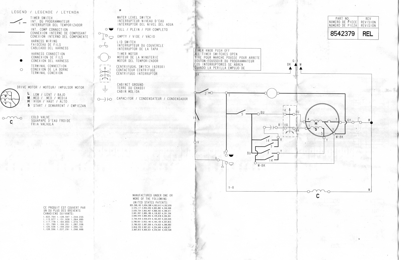 Whirlpool 8542379 Service Manual