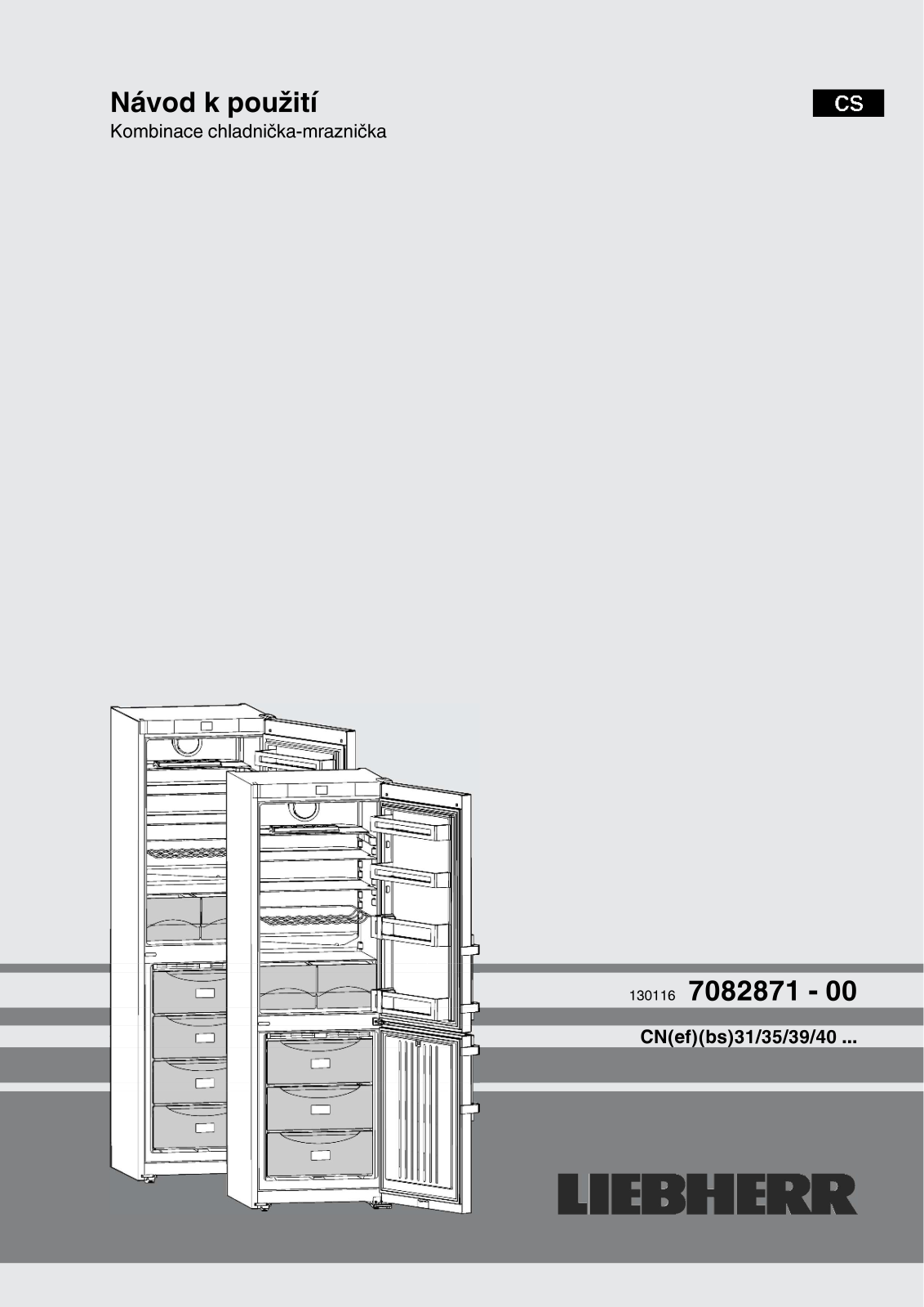 Liebherr CN 3915 User Manual