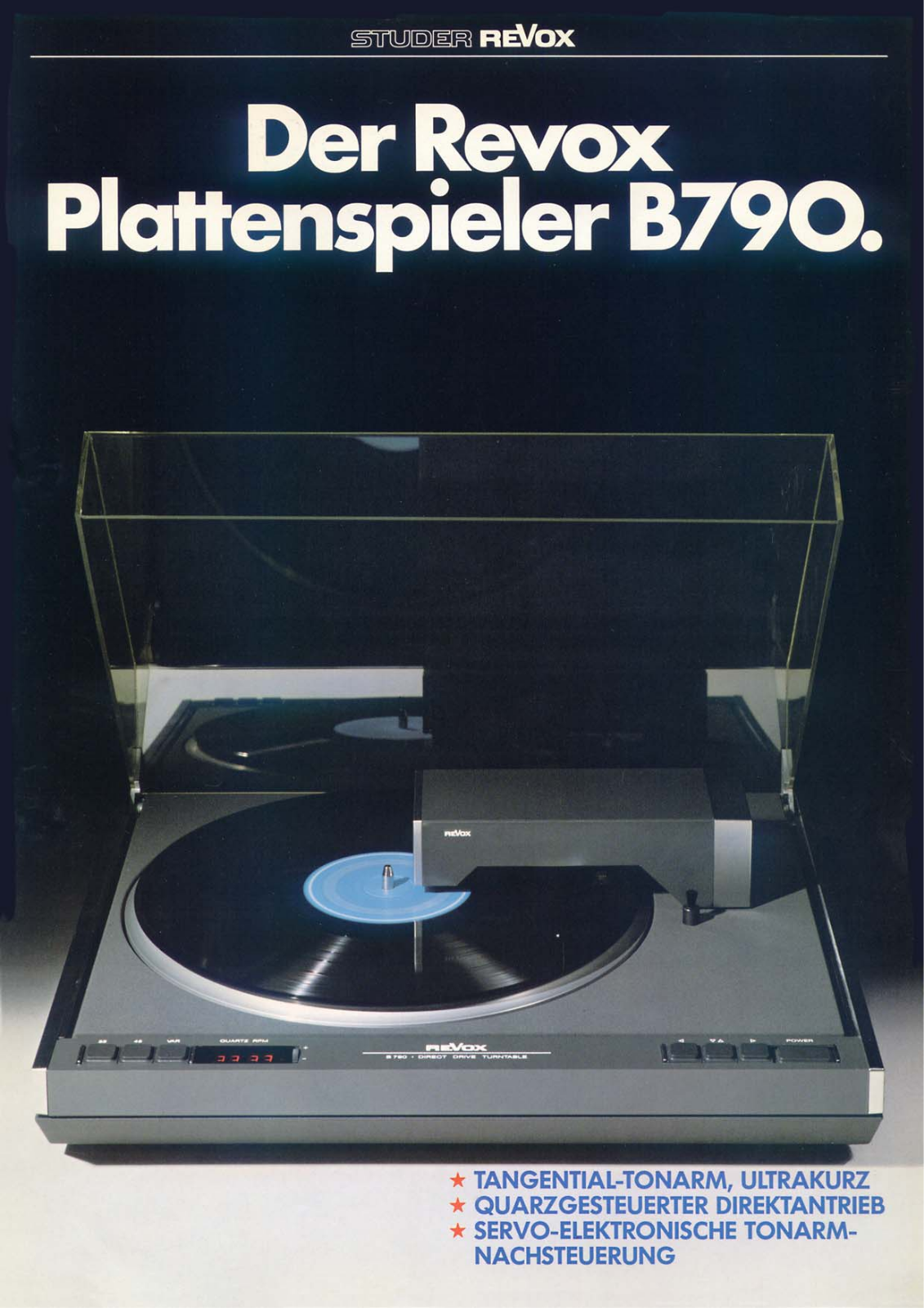 Revox B-790 Brochure