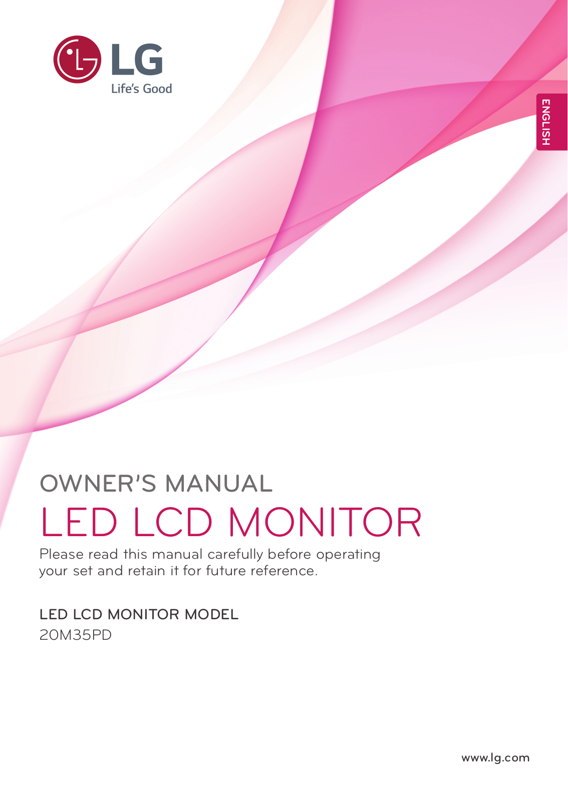 LG 20M35PD-M User Guide