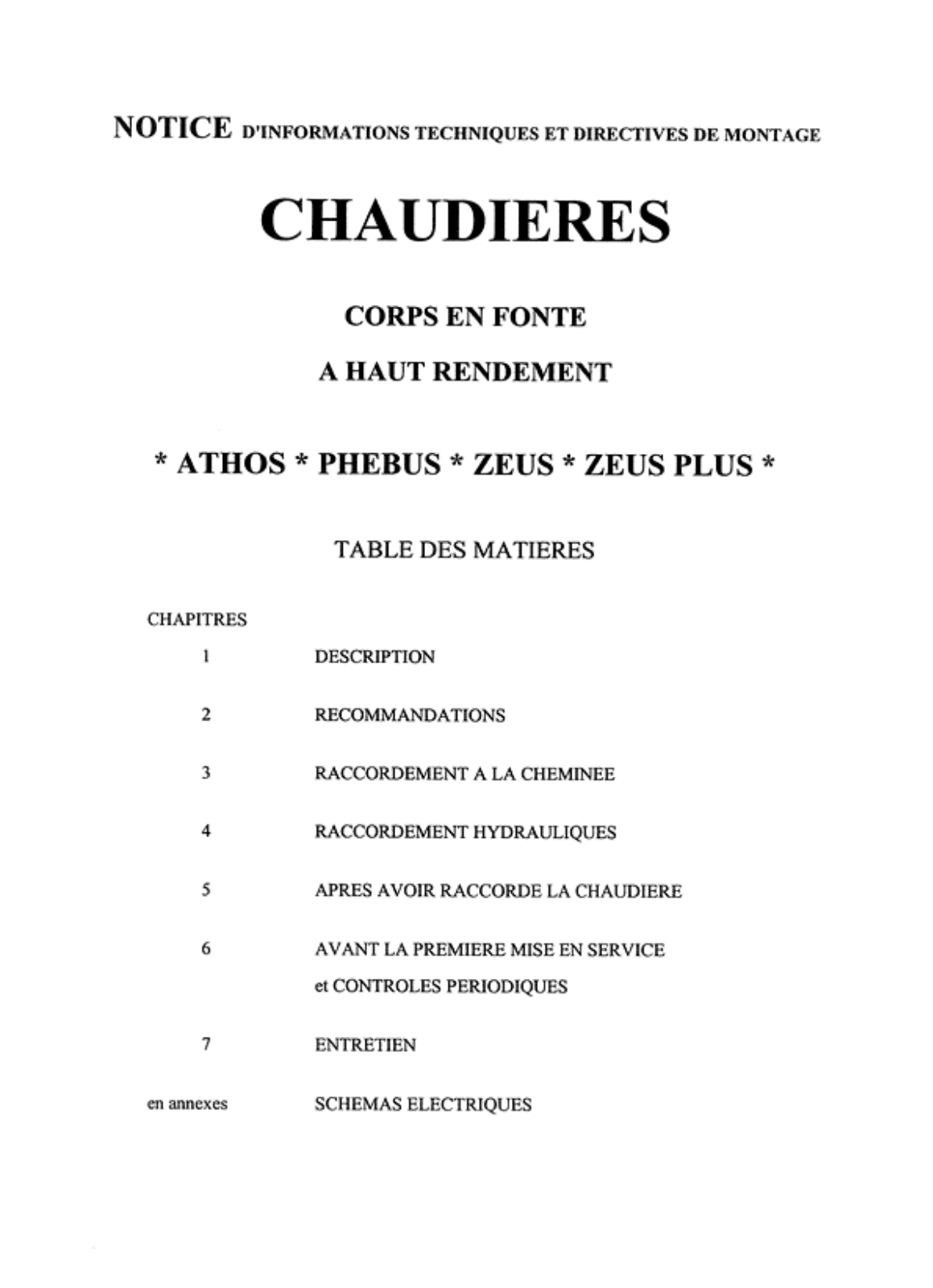 EQUATION ATHOS, PHEBUS, ZEUS, ZEUS PLUS User Manual