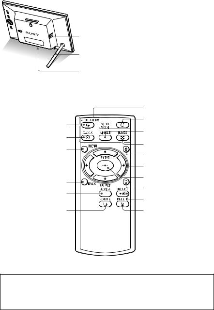 Sony DPF-E73, DPF-A73 User Manual