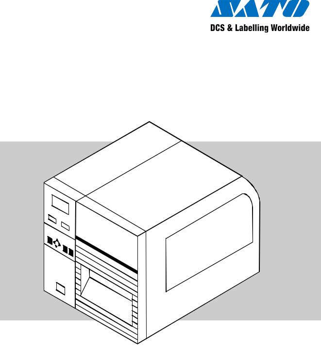 SATO GL408e, GL412e User Manual