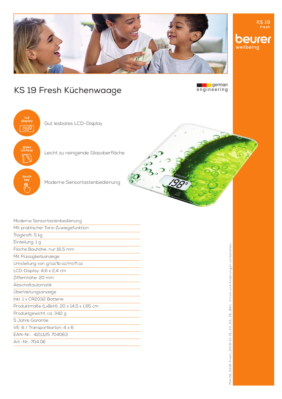 Beurer KS 19 Fresh Service Manual