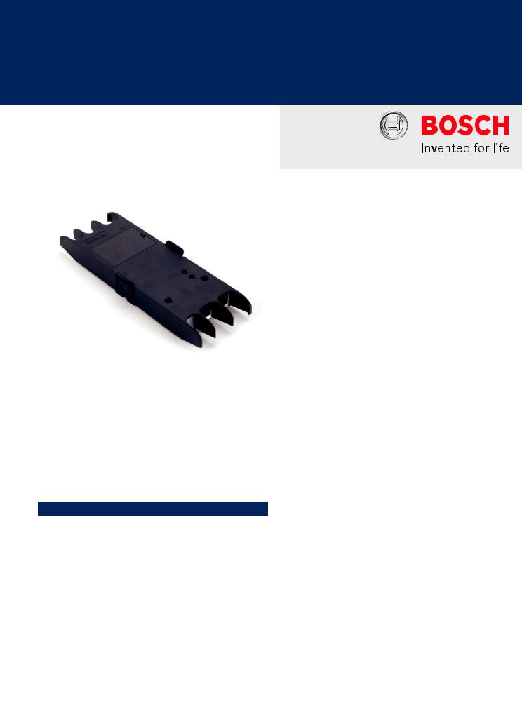 Bosch F.01U.126.289 Datasheet