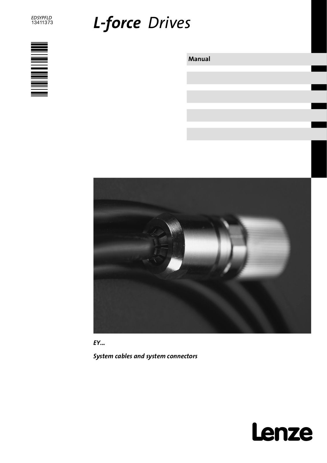 Lenze EY System cables User Manual