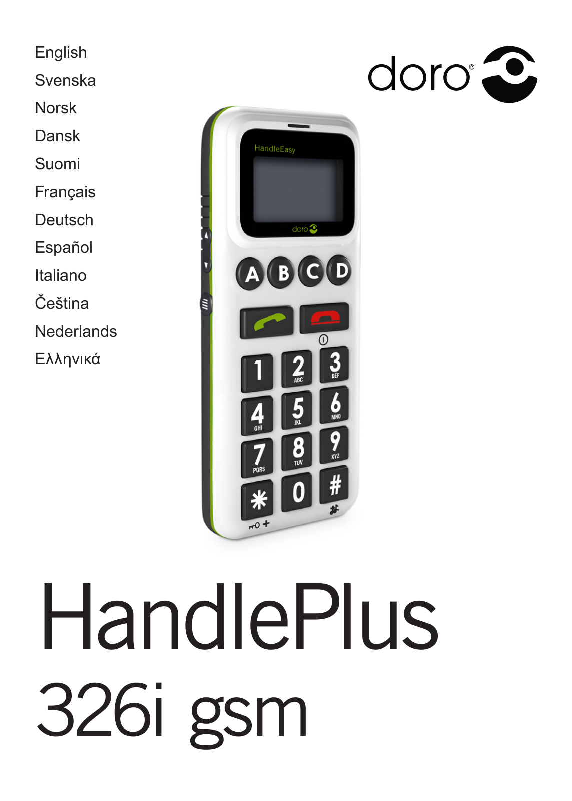 Doro HandlePlus 326igsm User Manual