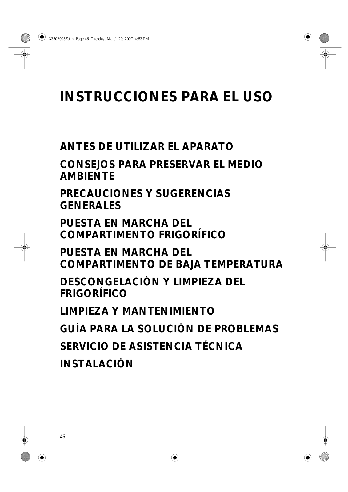 Whirlpool ARC 1294, ARC 1394, WM1601 W, ARC 1685/2, ARC 1796/2 INSTRUCTION FOR USE