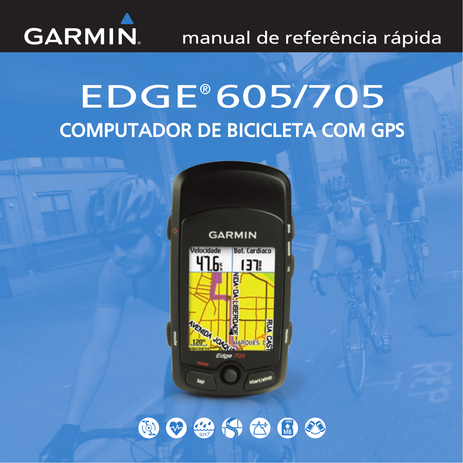 Garmin Edge 605, Edge 705 User manual