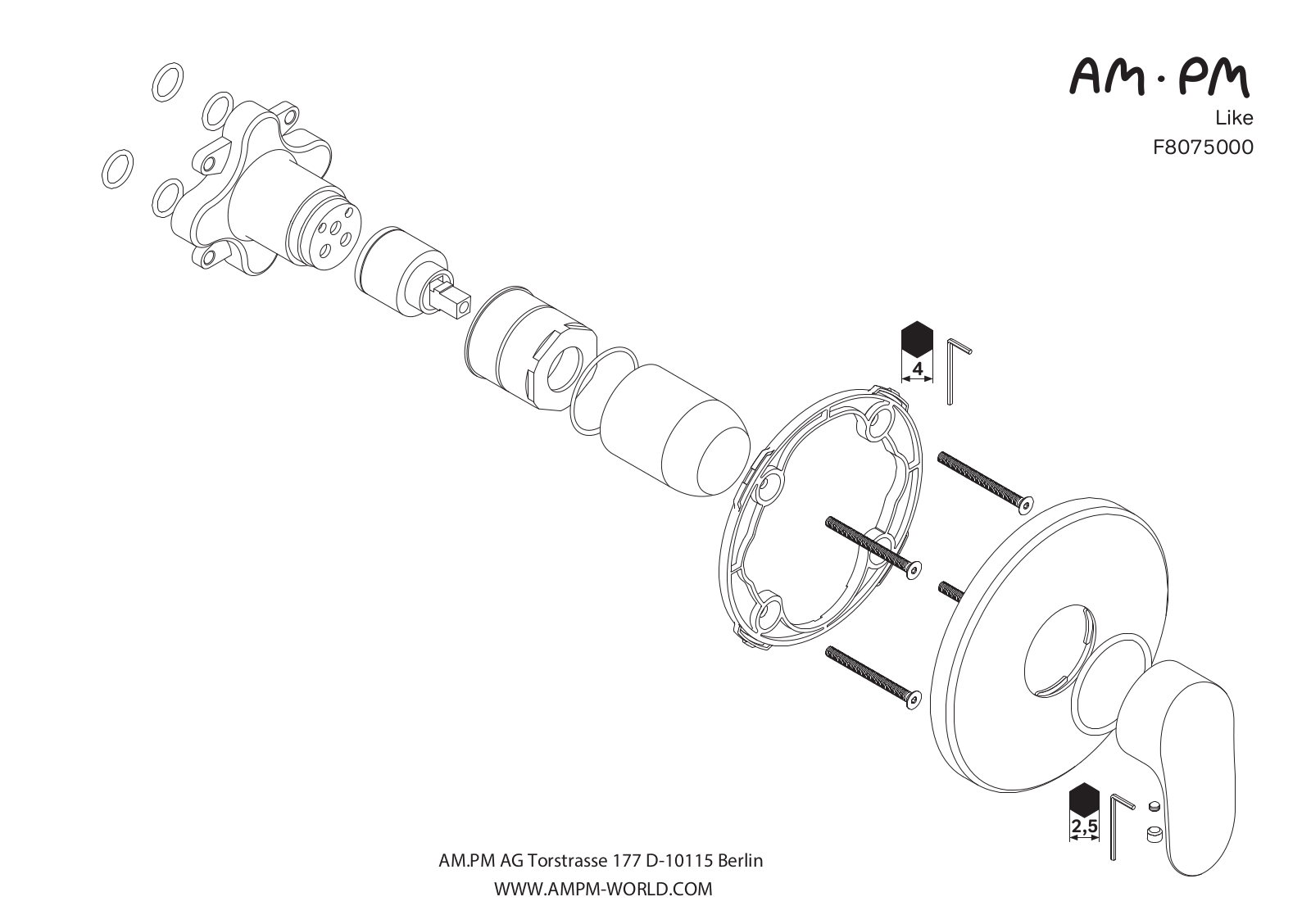 AM.PM F8075000 User Manual - ManualMachine.com