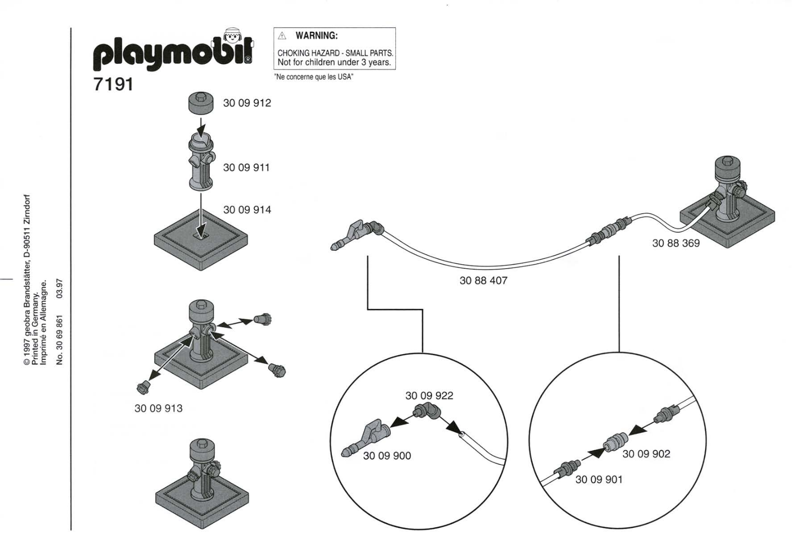 Playmobil 7191 Instructions