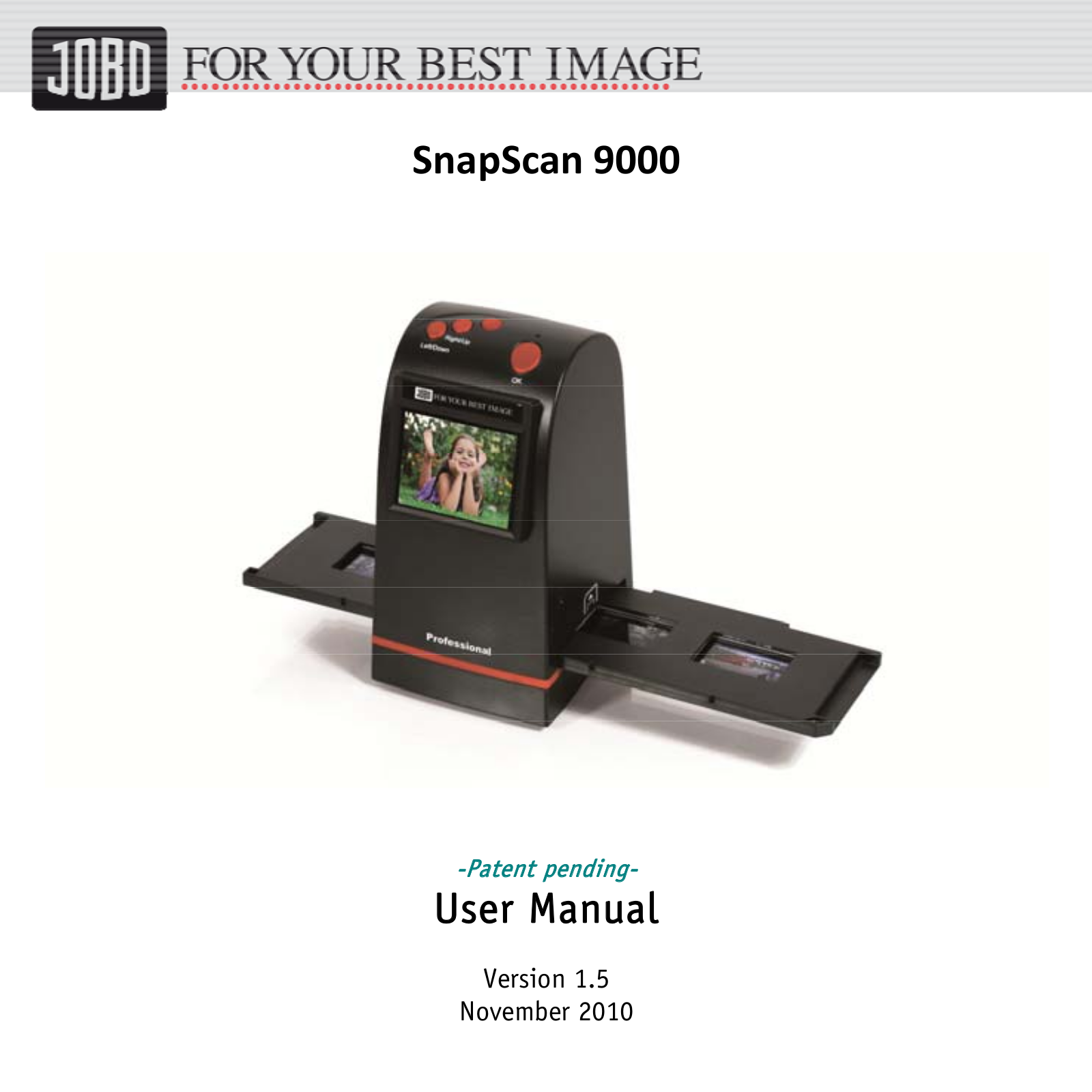 Jobo SNAPSCAN 9000 User Manual