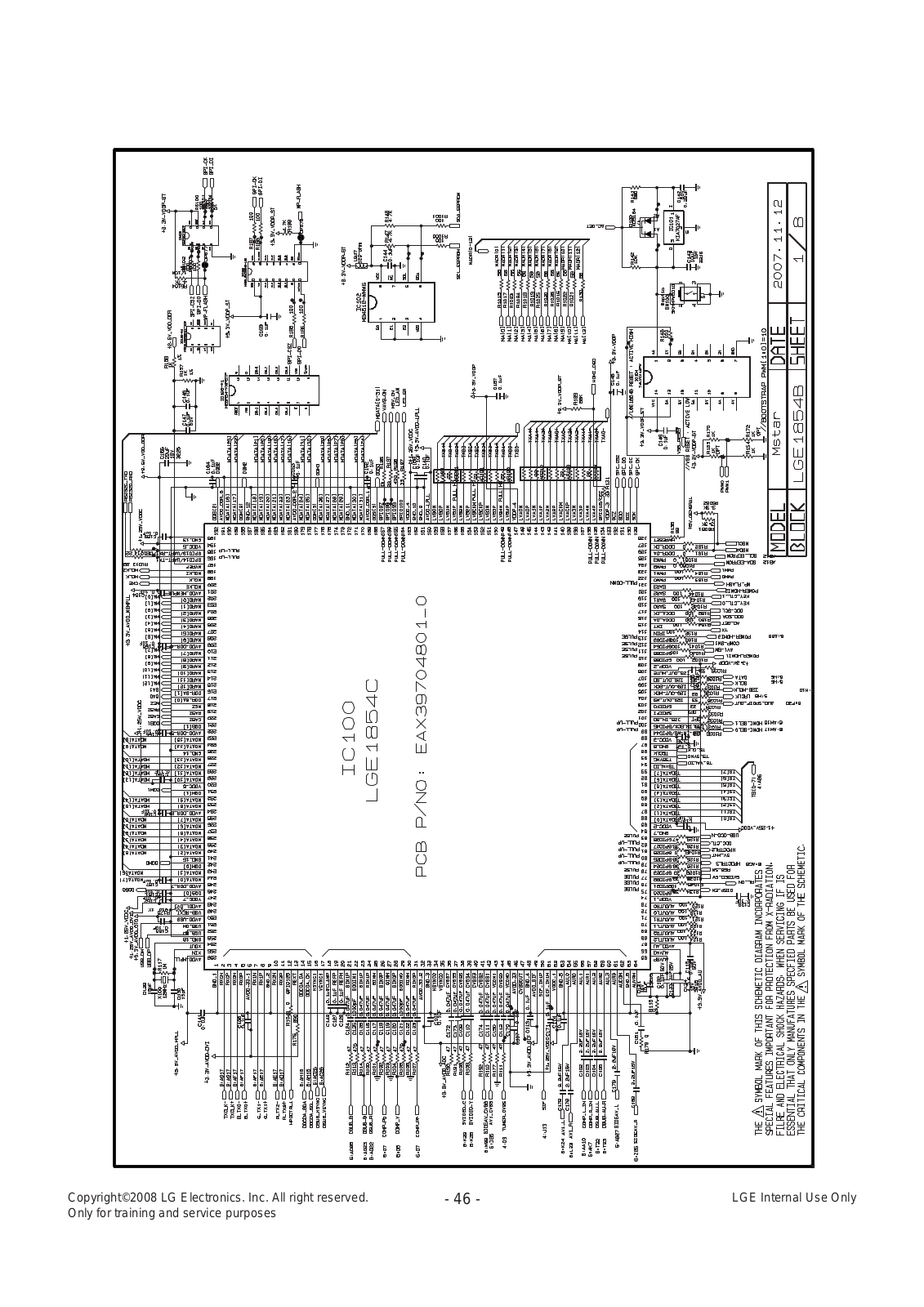 LG 50PG30 Service Manual