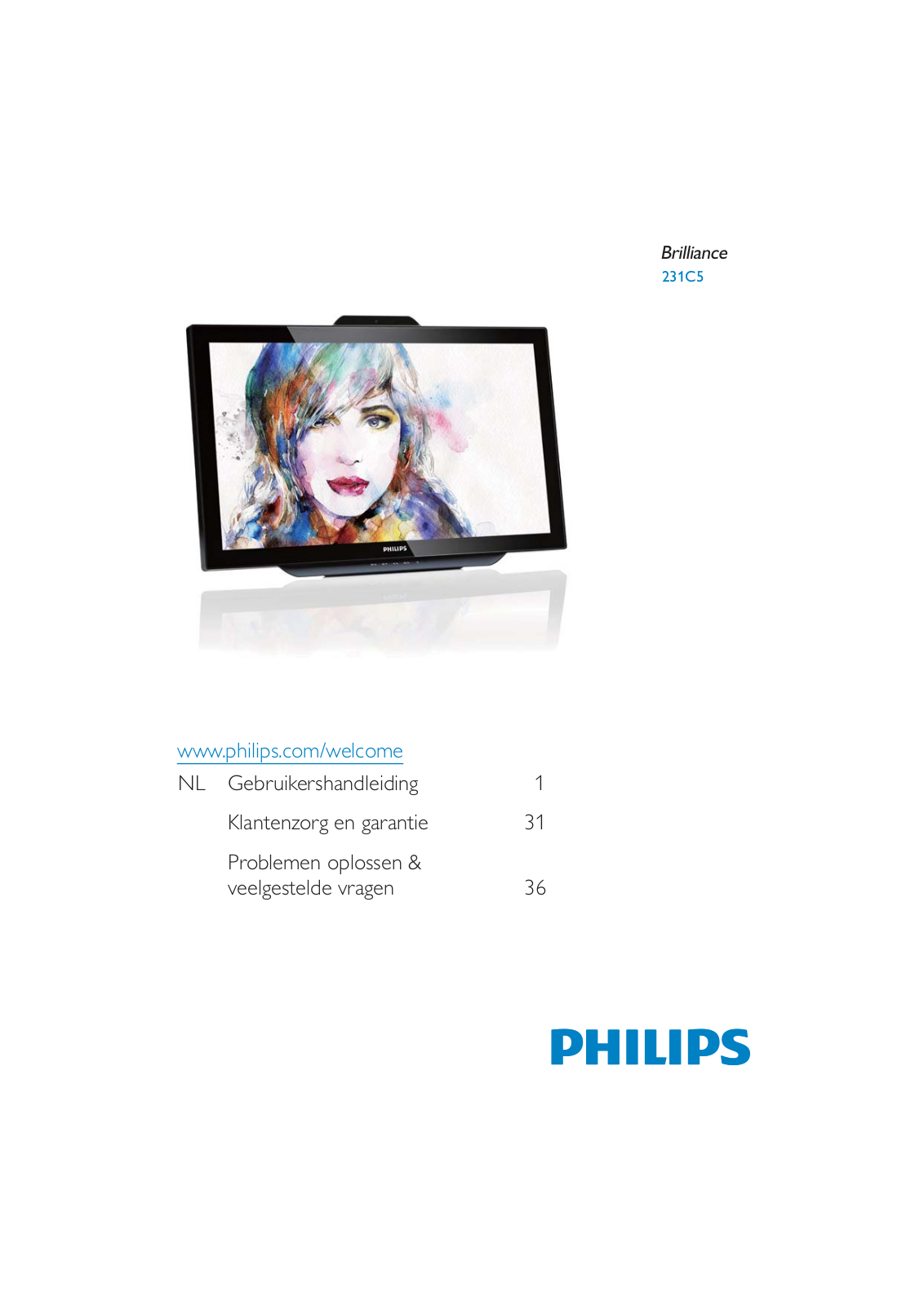 Philips 231C5 User Manual