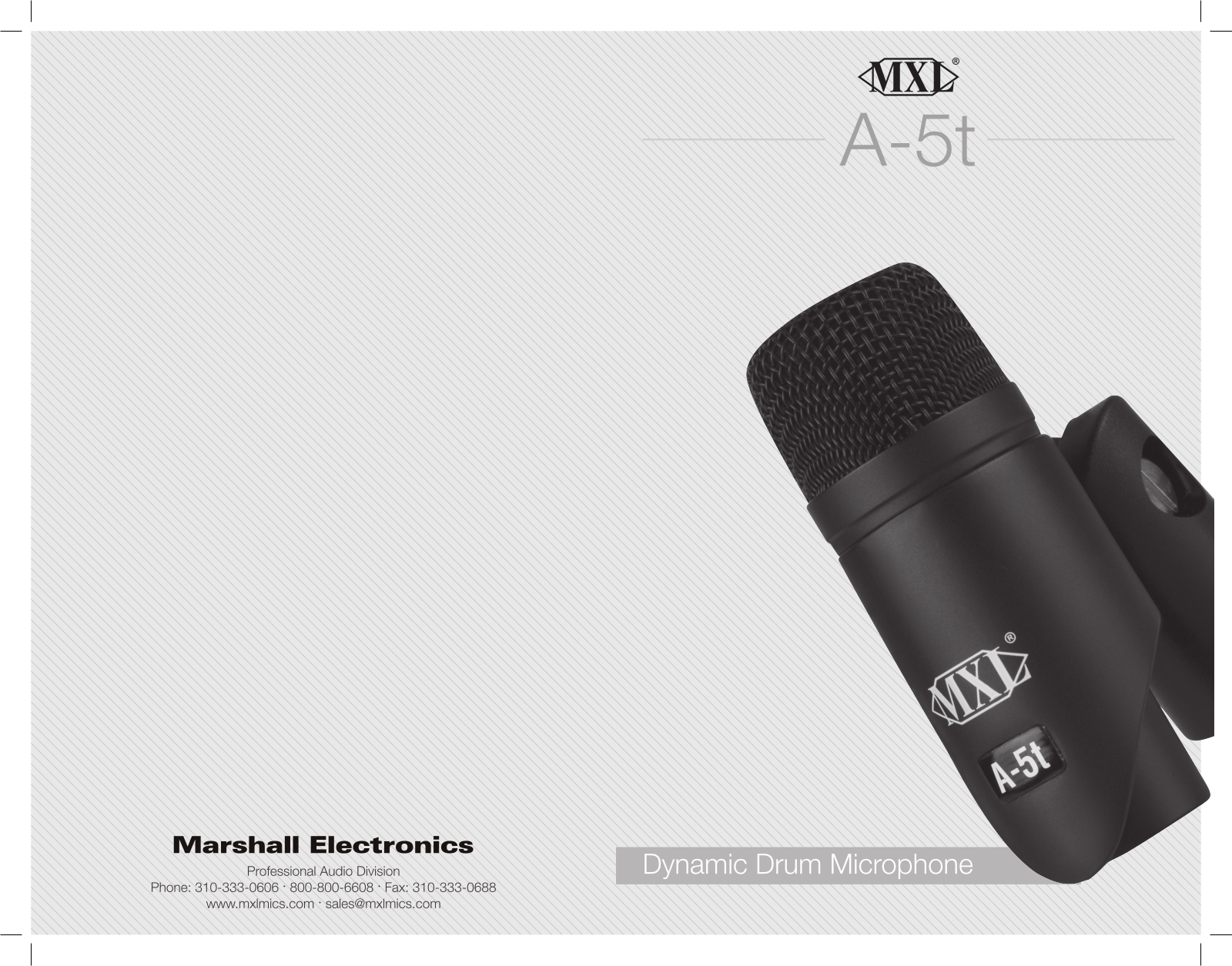 MXL A5t User Guide