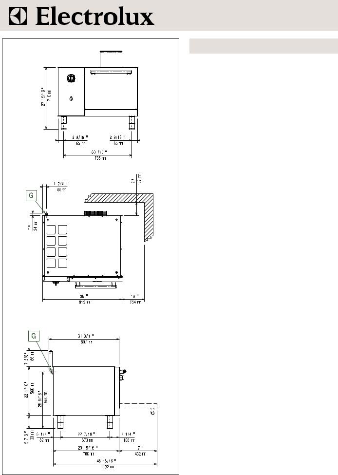 Electrolux 169062 (AFG36) General Manual