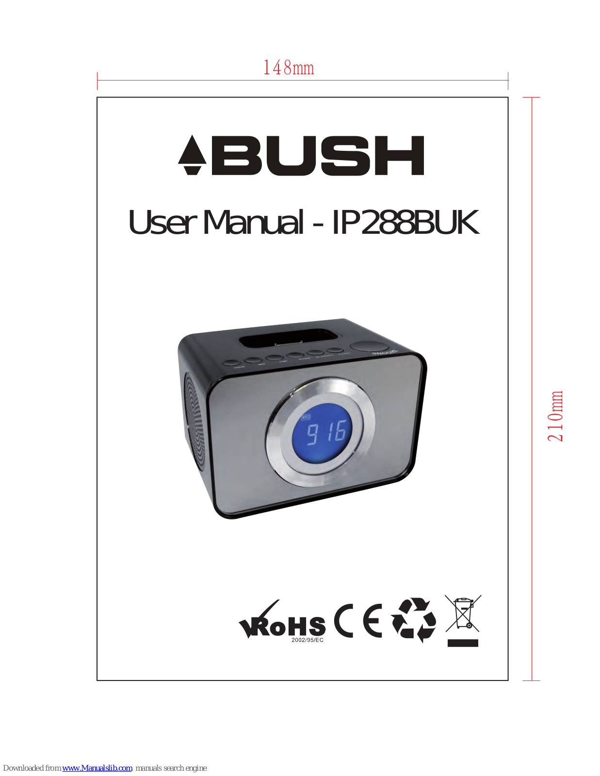 Bush IP288BUK User Manual