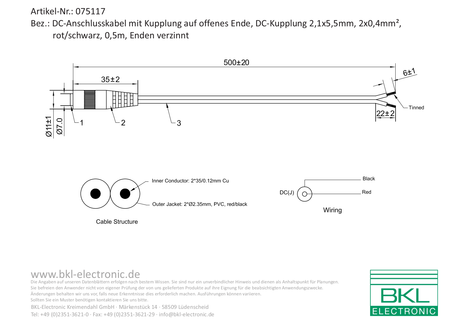 BKL BKL 075117 Datasheet - ManualMachine.com