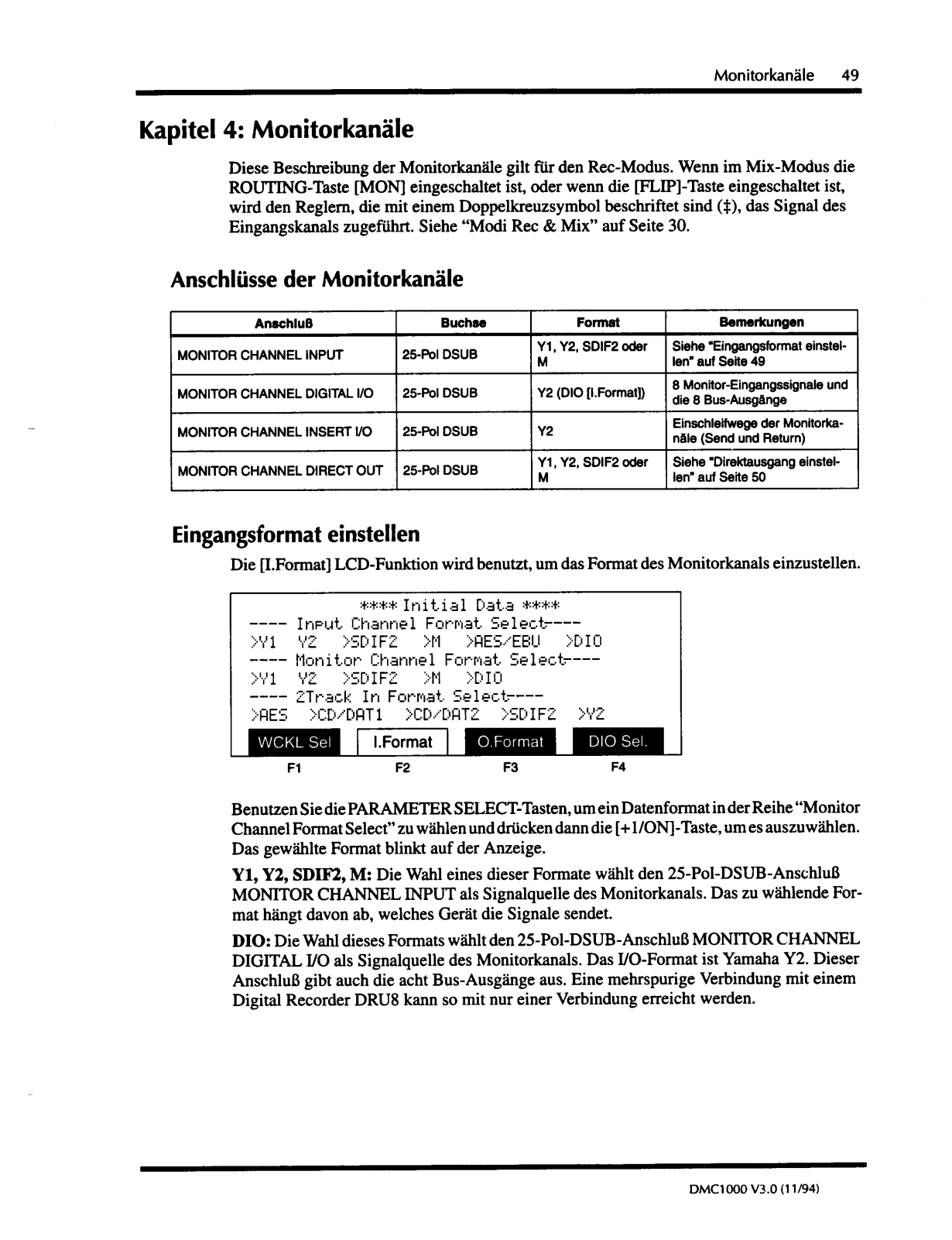 Yamaha DMC1000 V3.0 User Manual