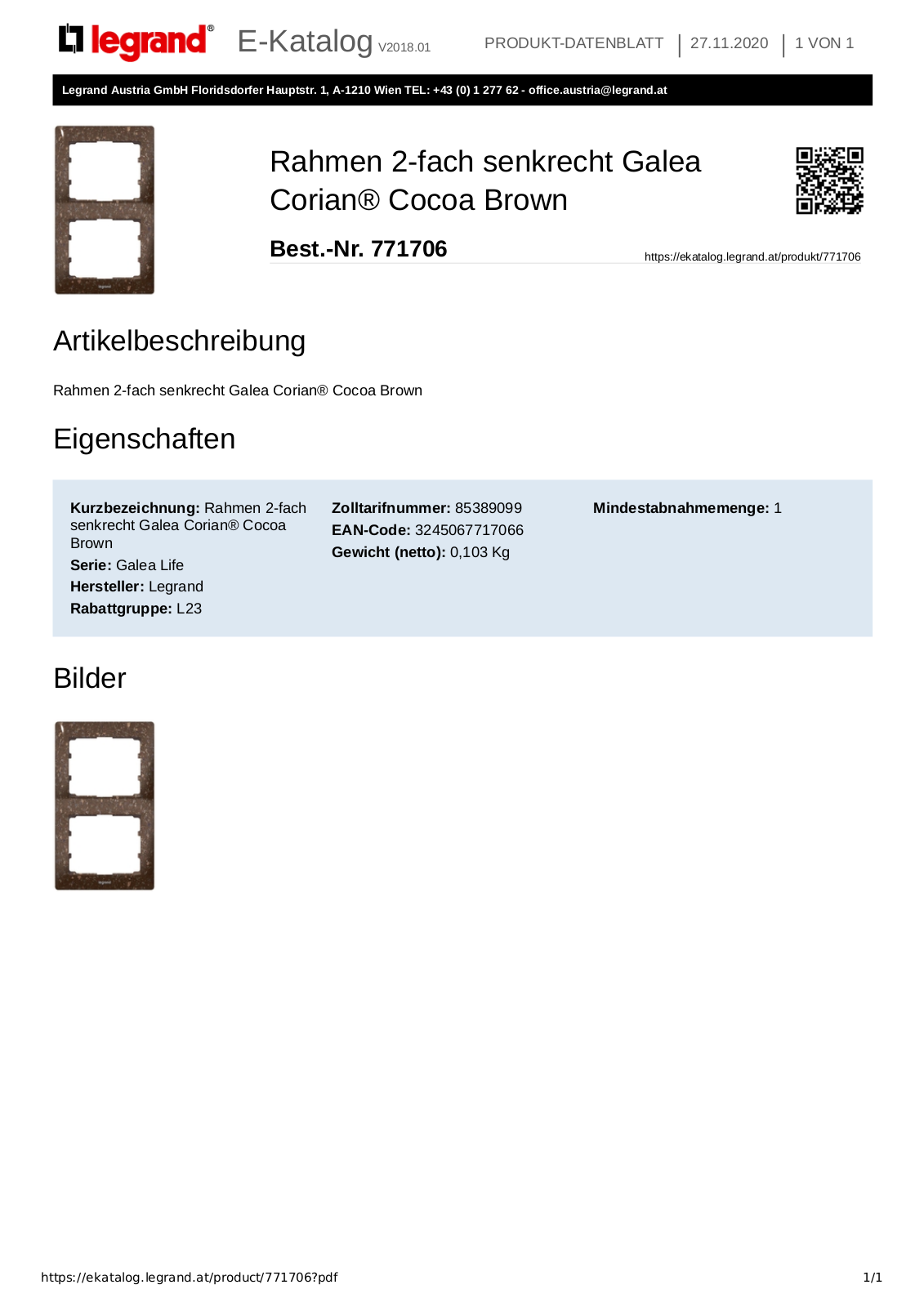 Legrand 771706 User Manual