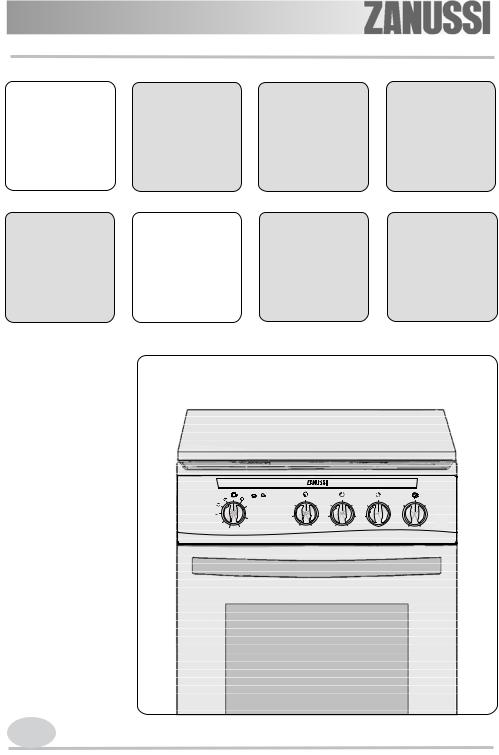 Zanussi ZCE564NW1 User Manual