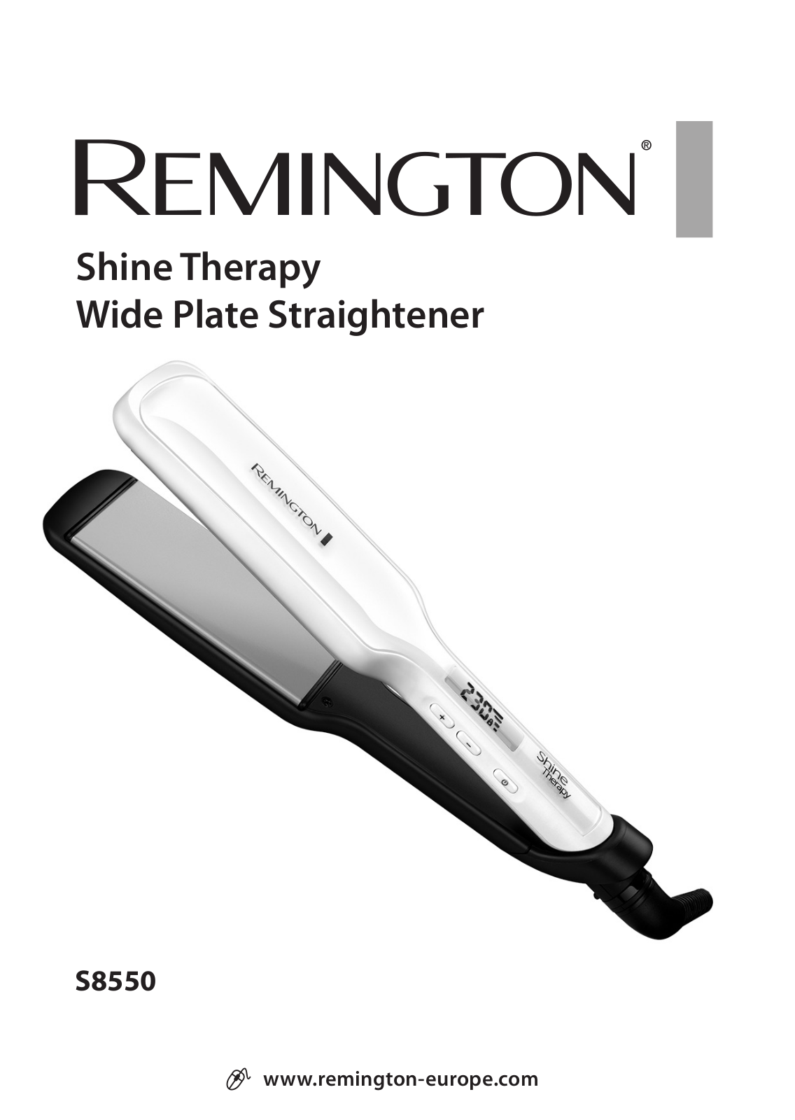 Remington S8550 User Manual