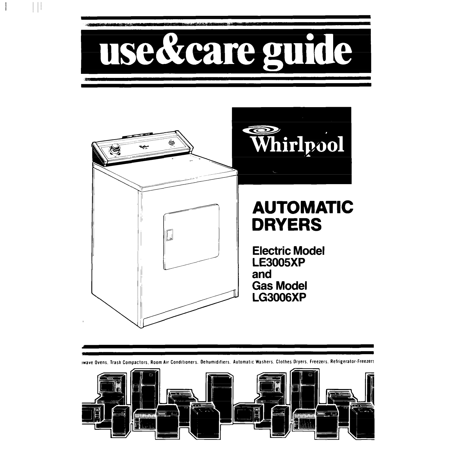 Whirlpool LE3005XP User Manual - ManualMachine.com