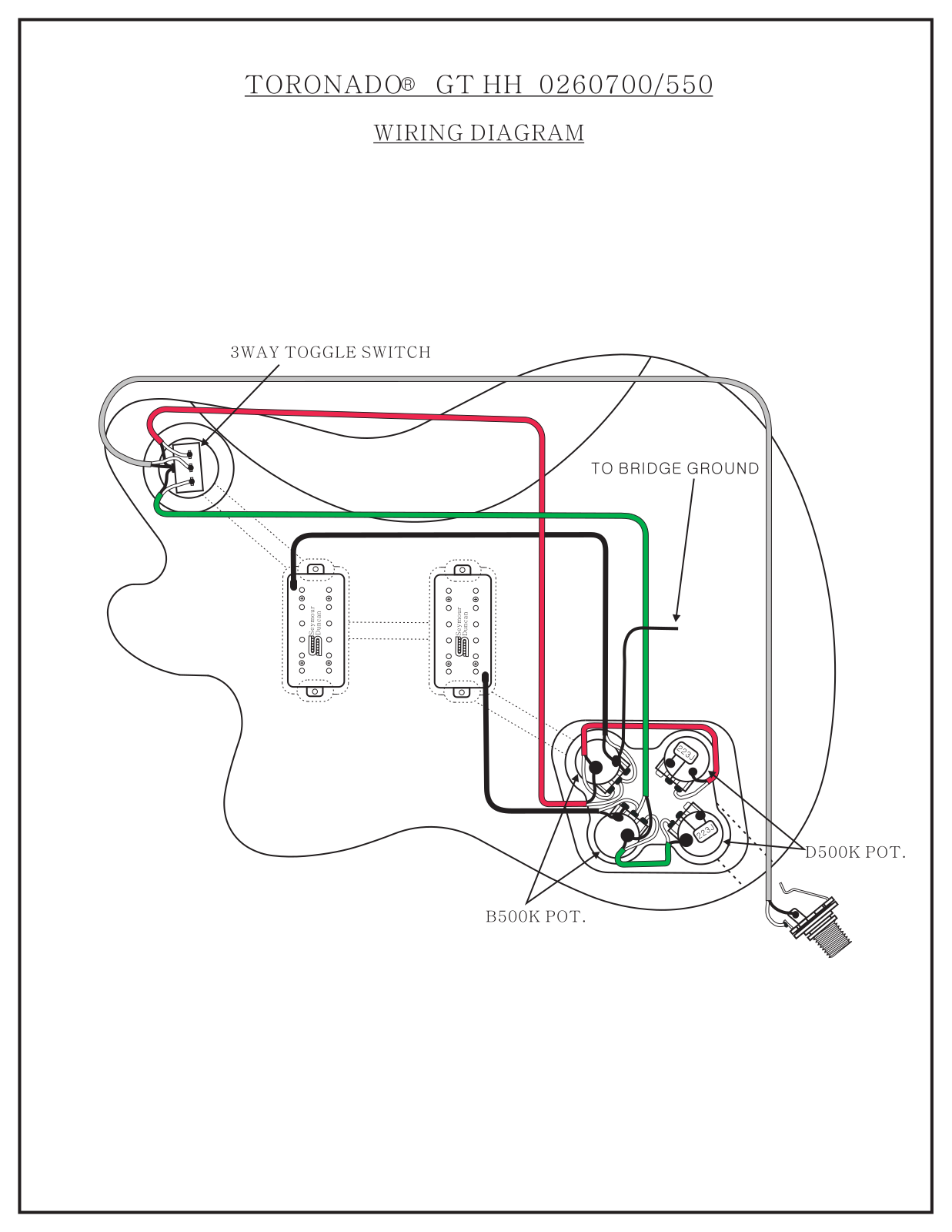 Fender Toronado-GT-HH Service Manual