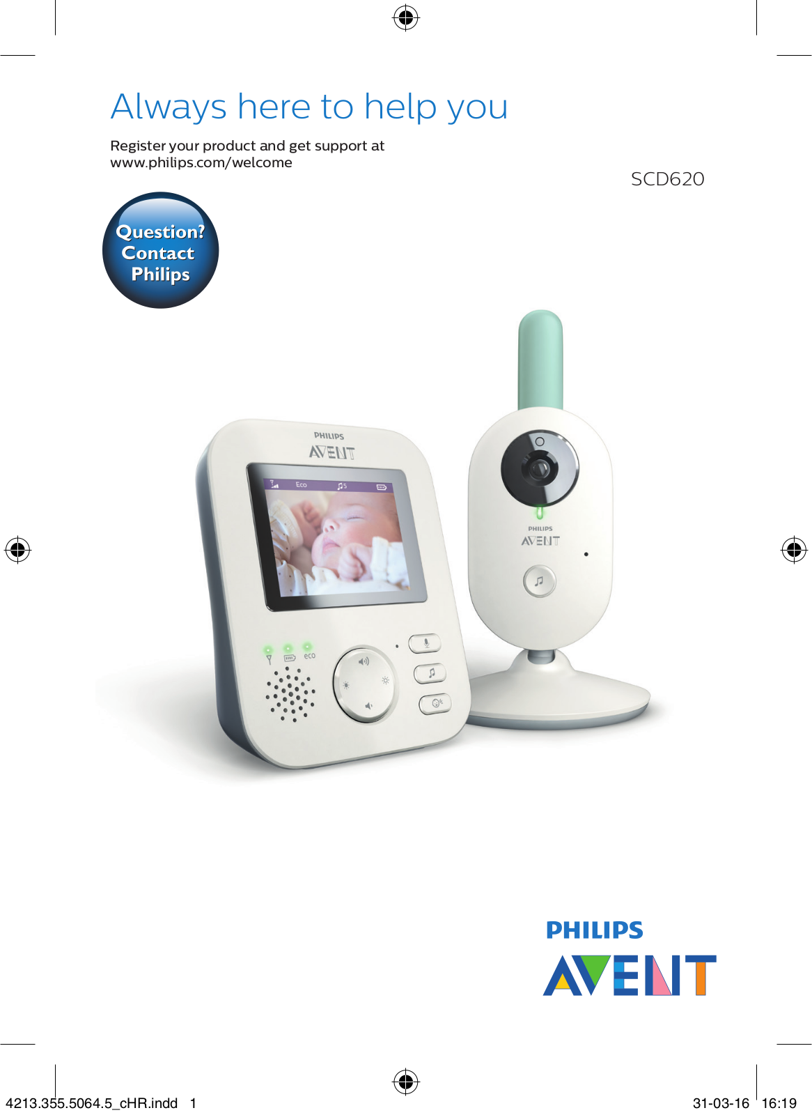 Philips Avent SCD620 User manual