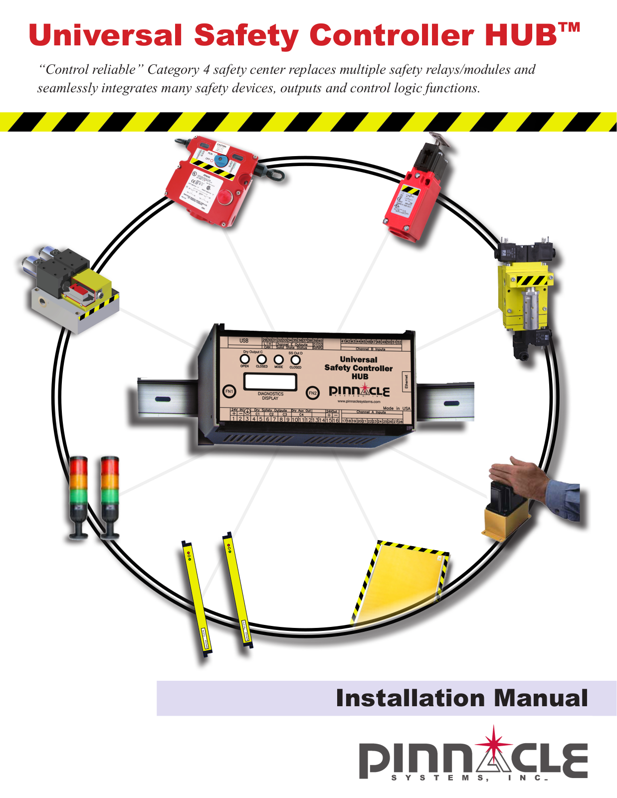 Pinnacle Systems Universal Safety Controller HUB User Manual