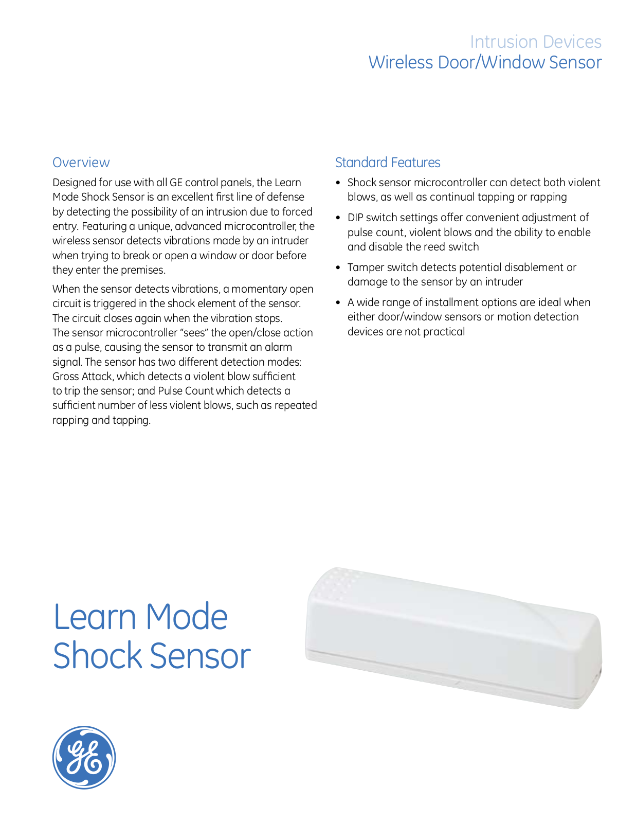 Interlogix 60-886-95 Specsheet