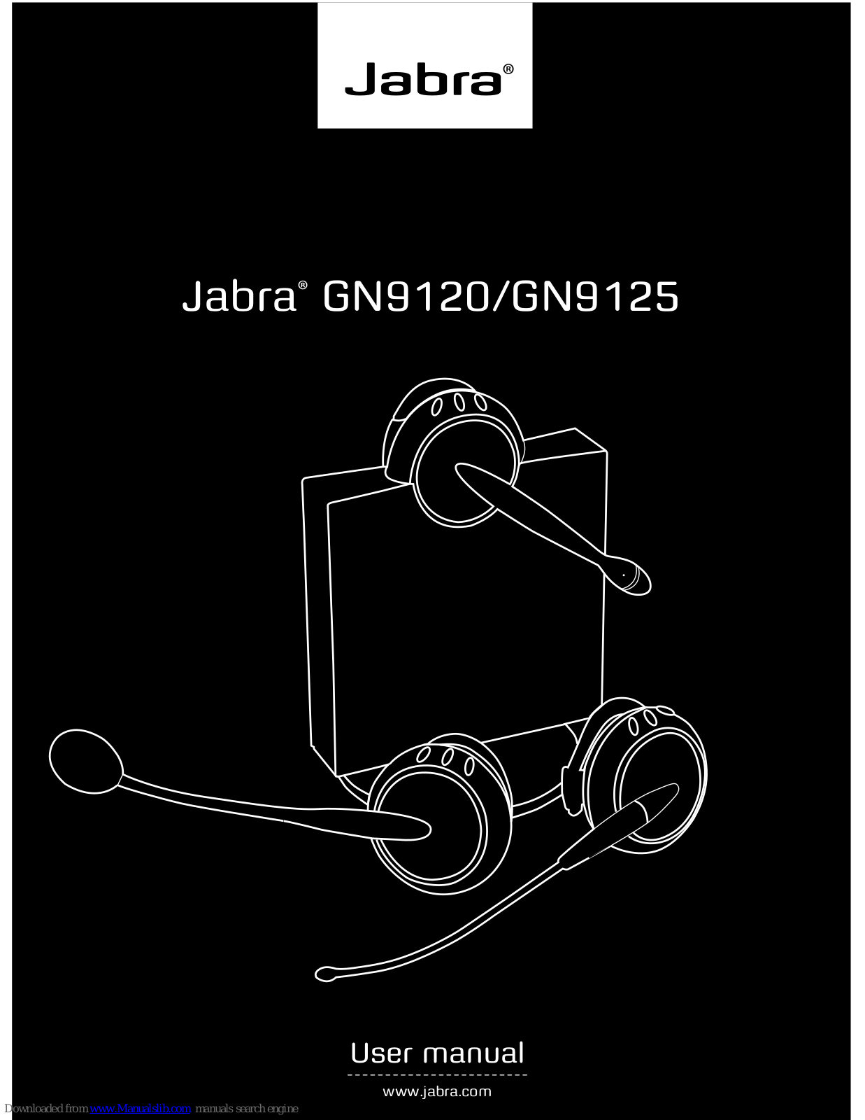 Jabra 9125 - Headset Only Flex-boom Nc Mic 1.9GHZ, GN9120, GN9125 User Manual