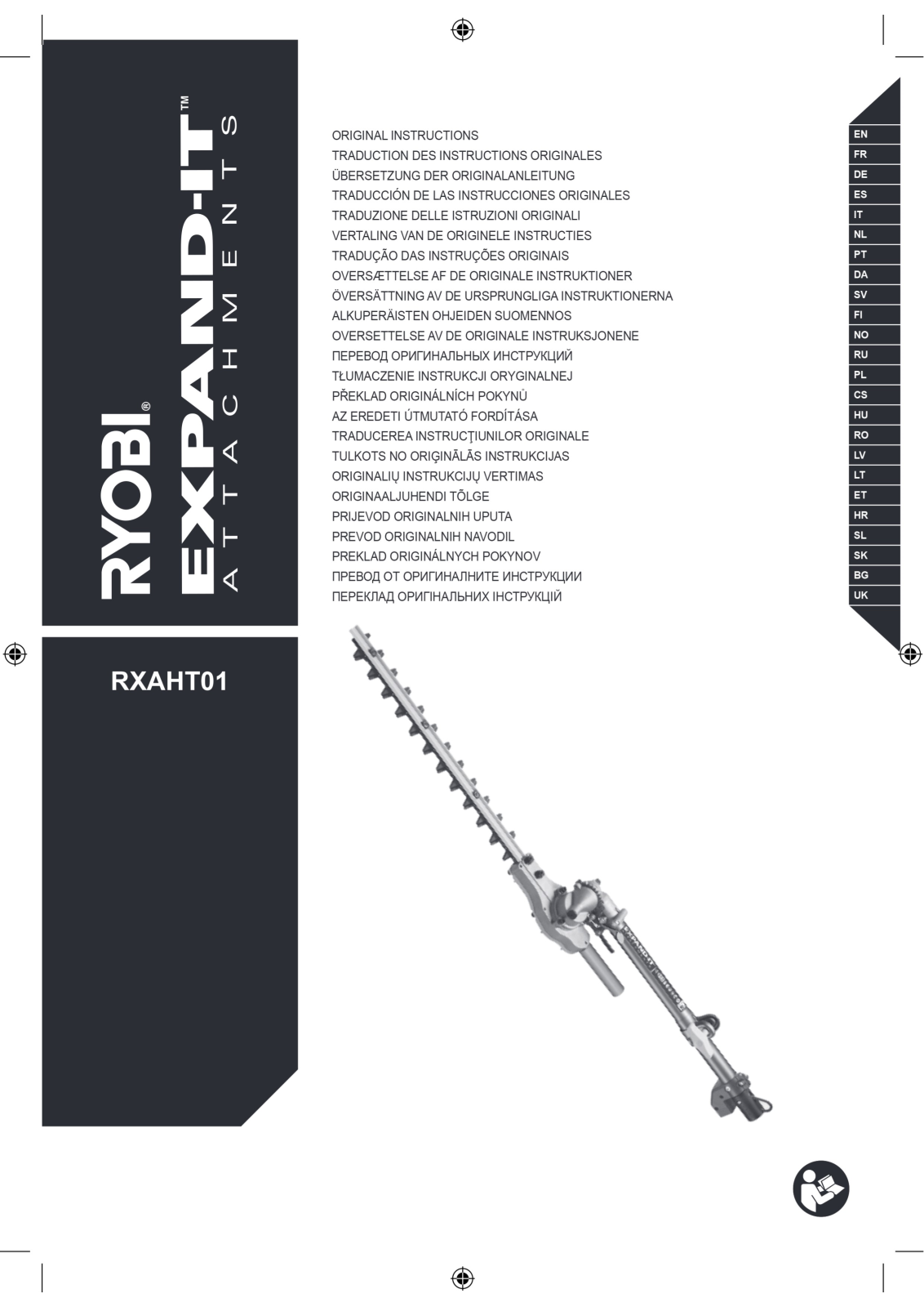 RYOBI RXAHT01 User guide - ManualMachine.com